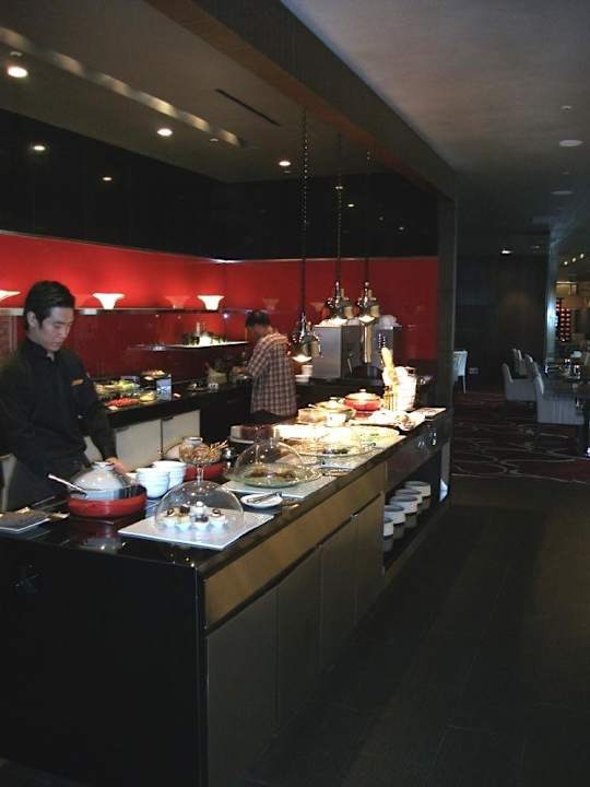 Büffet in der Club Lounge Hotel InterContinental Coex