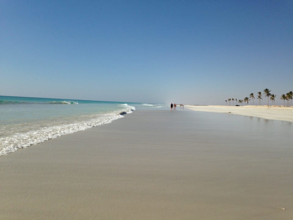Beim Strandspaziergang Salalah Rotana Resort