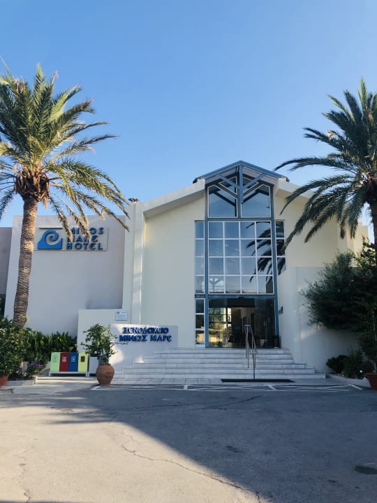 Außenansicht Hotel Minos Mare Beach