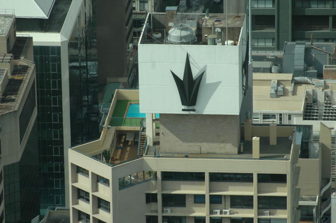 Vom Tower fotografiert (Draufsicht) Hotel Park Regis City Centre