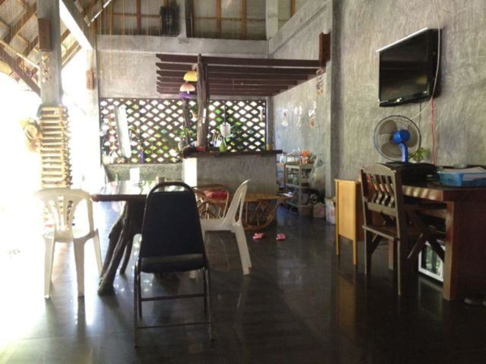 Rezeptionsbereich Hotel Lanta Klong Nin Beach Resort