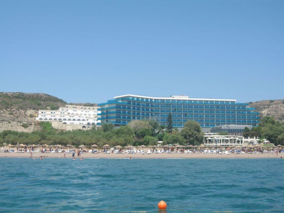 Vom Tretboot aus Hotel Calypso Beach