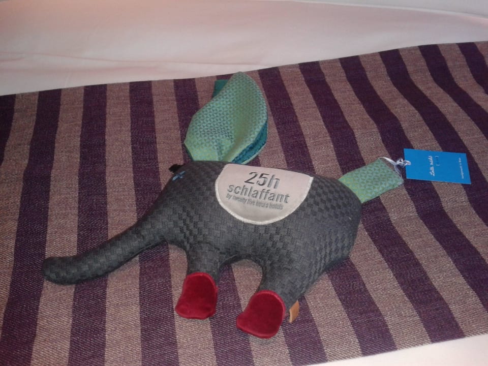 Kuscheltier 25hours Hotel Wien beim MuseumsQuartier