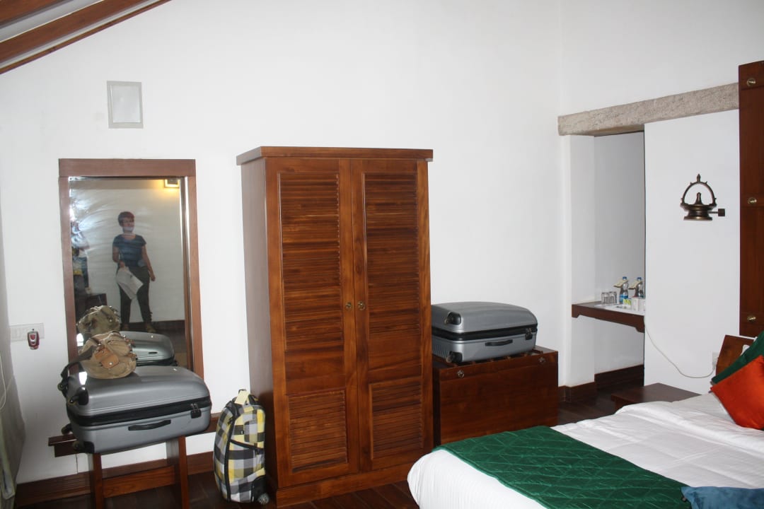 Schlafbereich Hotel Heritage Madurai