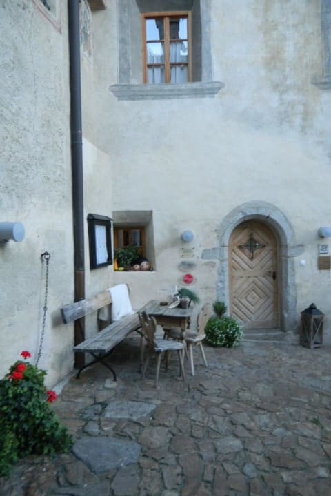 Villanders Ortsbild Berglandhotel Untertheimerhof