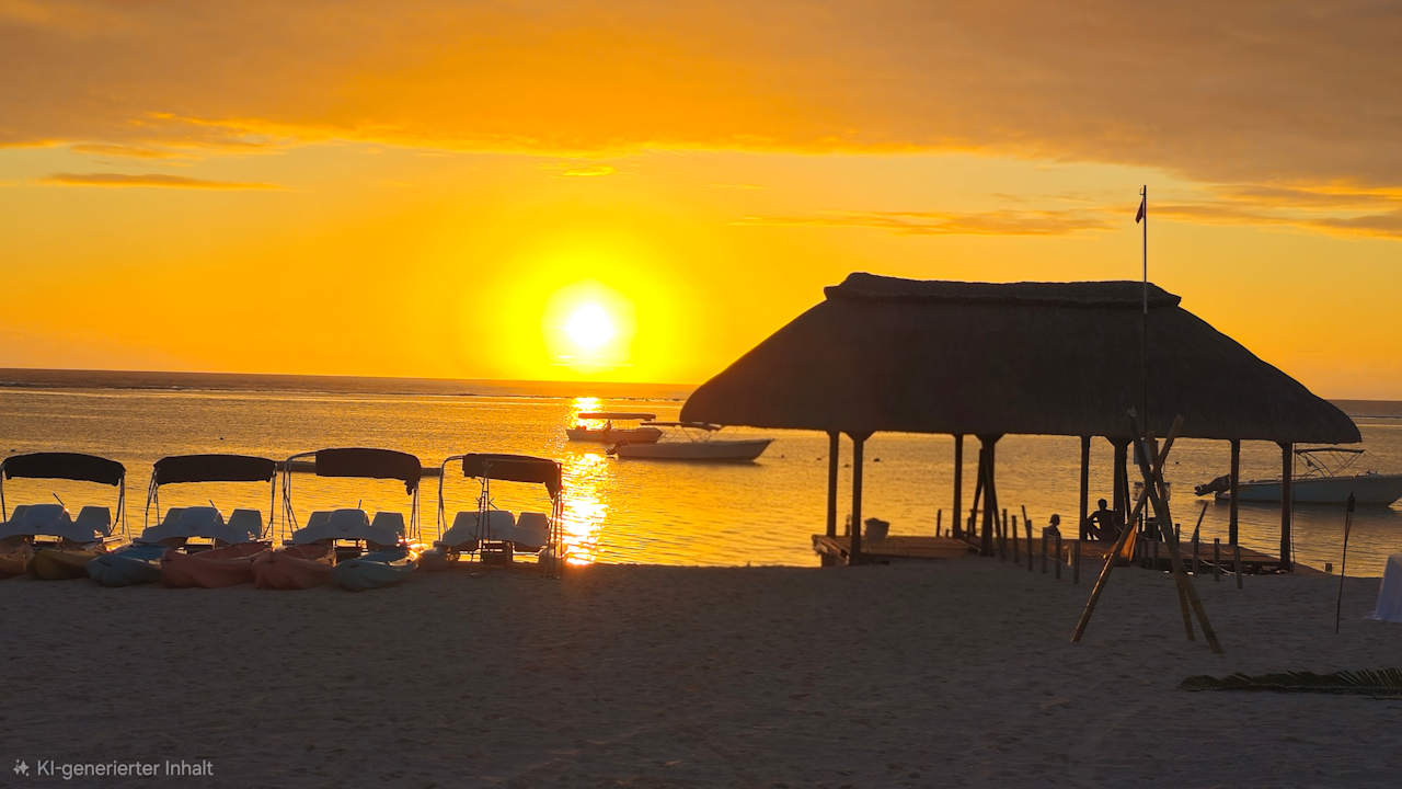 Strand La Pirogue Mauritius