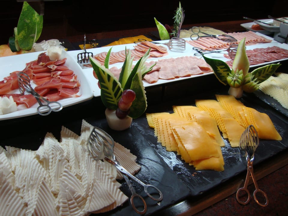 Frühstück - Wurst-/Käseauswahl Hotel Riu Palace Riviera Maya