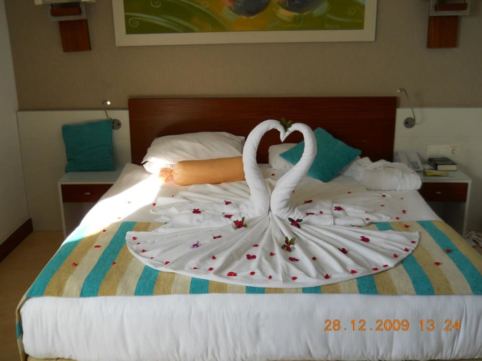 Bettdeko Sunis Evren Beach Resort Hotel & Spa