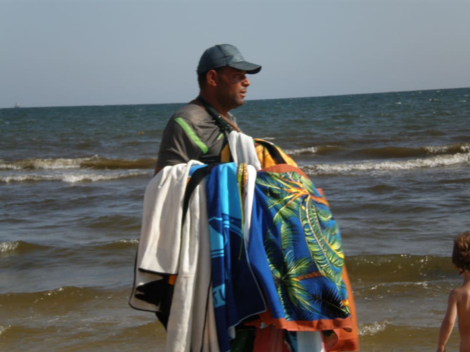 Strandverkäufer Houda Golf & Beach Club