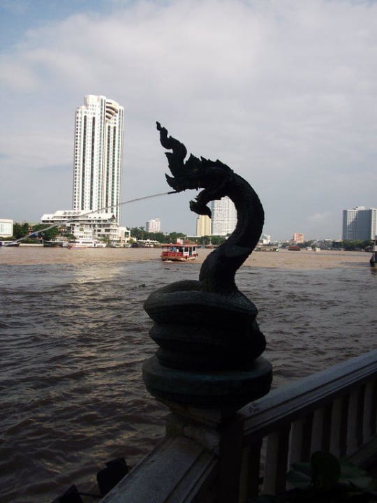 Garten auf Fluss Shangri-La Hotel, Bangkok