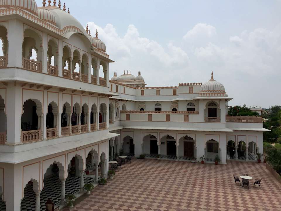Außenansicht Laxmi Vilas Palace