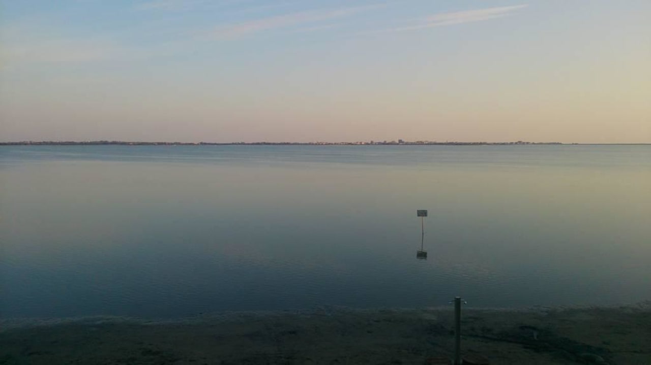 Strandaussicht am Abend, nach Grado Belvedere Pineta Camping Village
