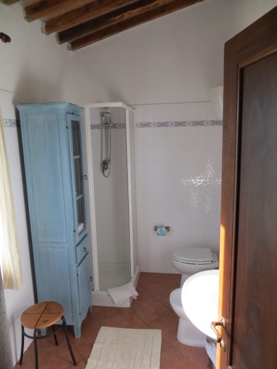 Bad mit Dusche Agriturismo Podere del Vescovo