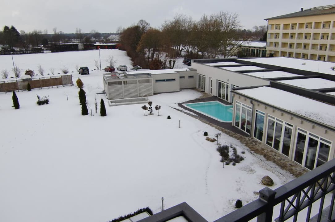 Blick vom Balkon Hotel Holzapfel