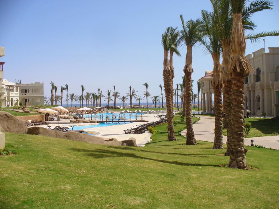 Garten/Poolanlage Richtung Meer Rixos Sharm El Sheikh Adults Only 18 +
