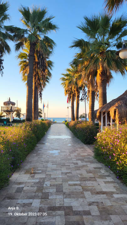 Gartenanlage Crystal Tat Beach