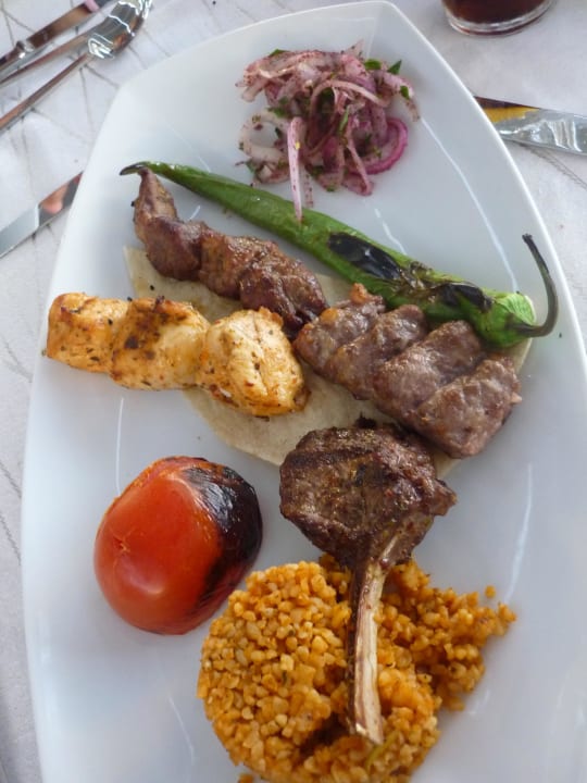 Im türkischen REstaurant Hotel Delphin Imperial