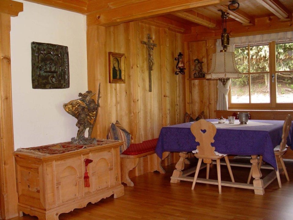 Frühstückstisch  Mountain Chalet Pra Ronch