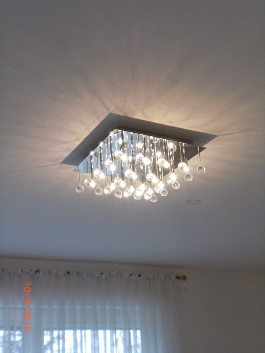 Überall schöne Lampen Hotel Villa Falkenberg