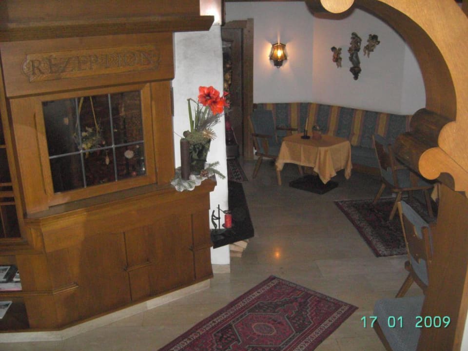 rezeption Hotel Garni Glockenstuhl