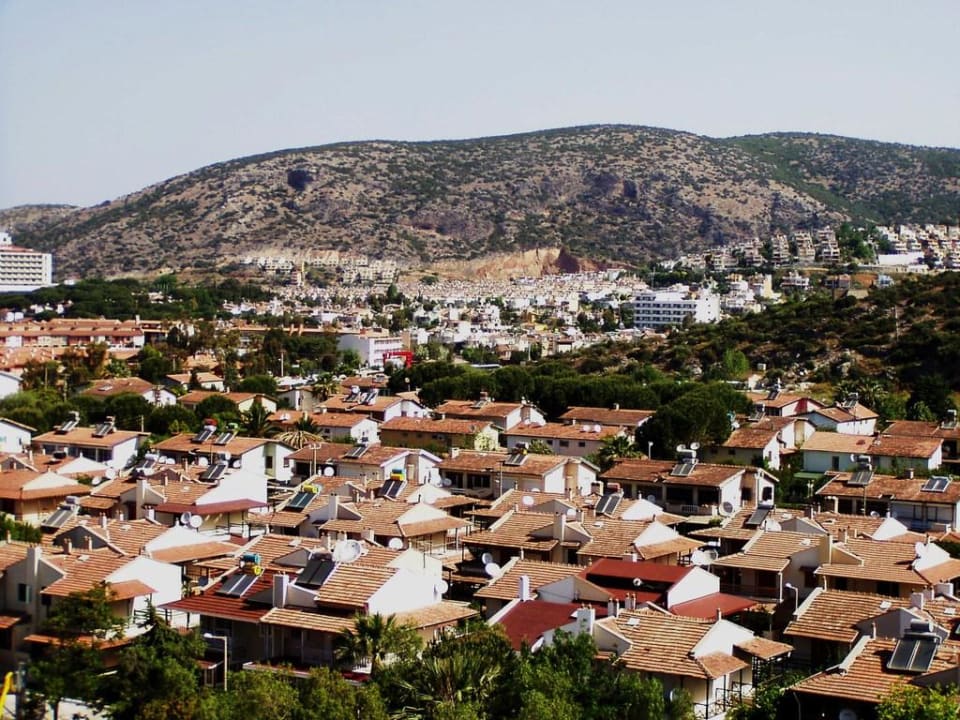 Von unserem Balkon Hotel Ephesia