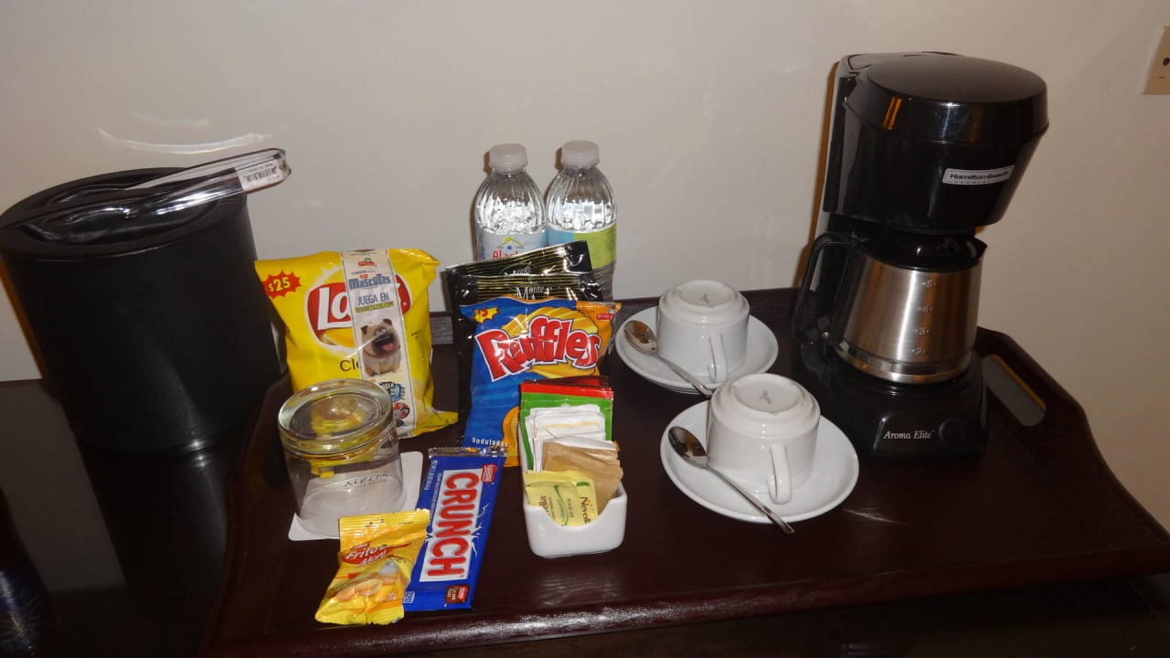 Kaffeemaschine und Süßigkeiten Meliá Caribe Beach Resort-All Inclusive