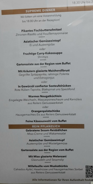 Gastro Hotel Reiters Supreme