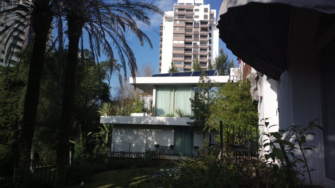 Blick vom Haupthaus Casa Vela Charm Guesthouse