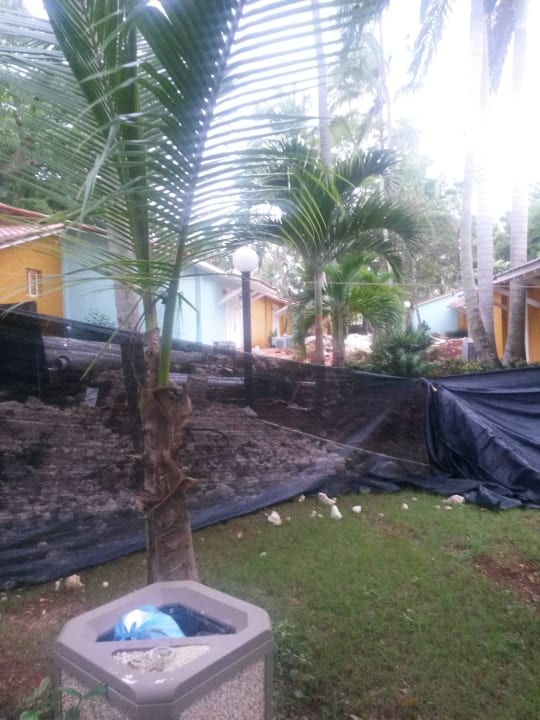 50% Der Anlage gleicht einer Baustelle. Wyndham Alltra Samana