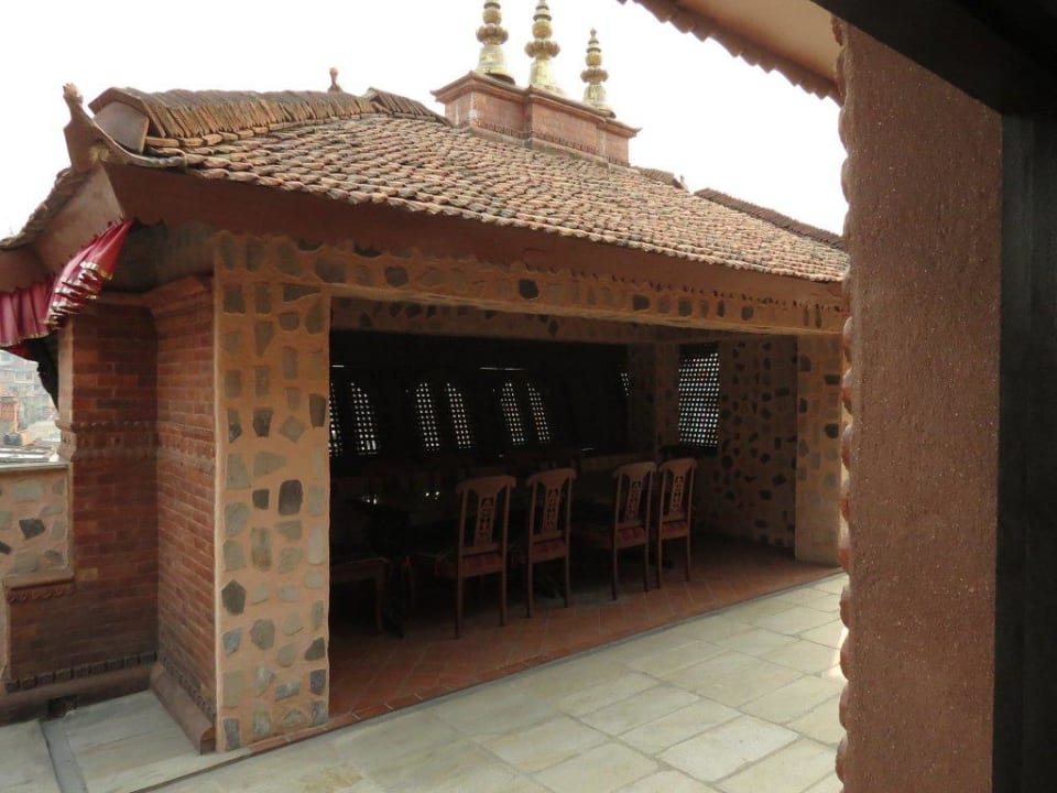 Sitzgelegenheit am Dach Hotel Heritage