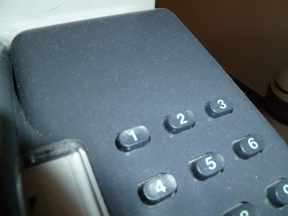 Das Telefon ist eigendlich dunkler Relax Inn Health & Spa