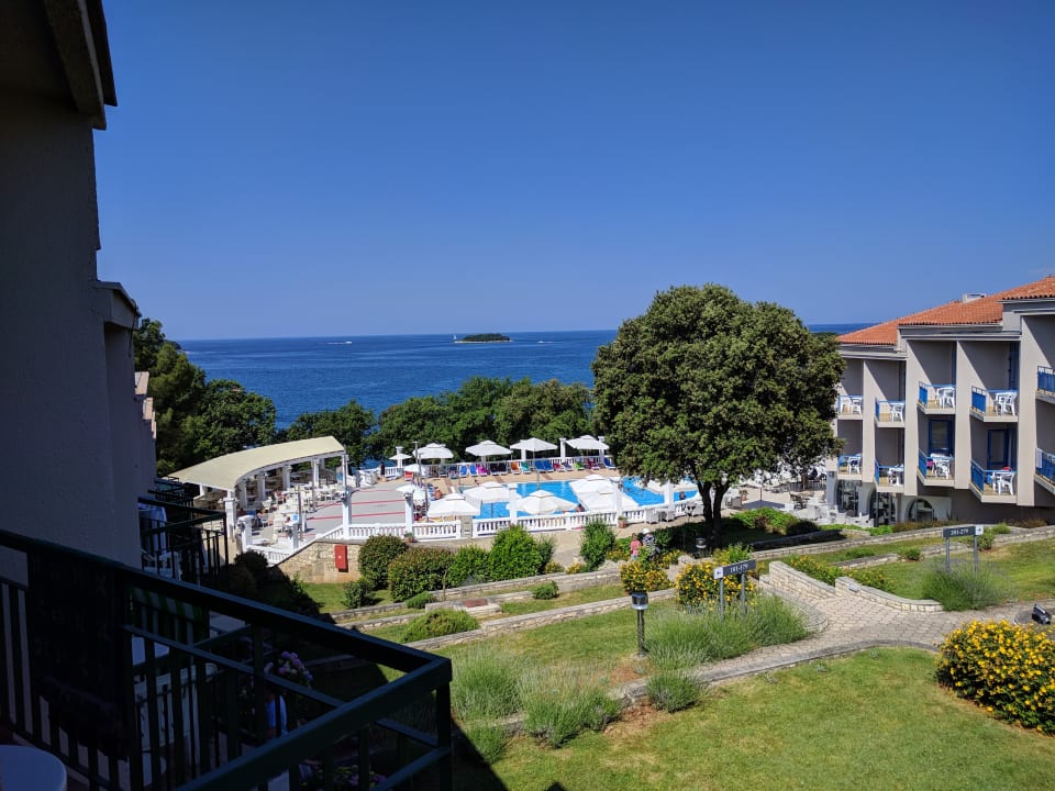 Ausblick Maistra Select Funtana All Inclusive Resort