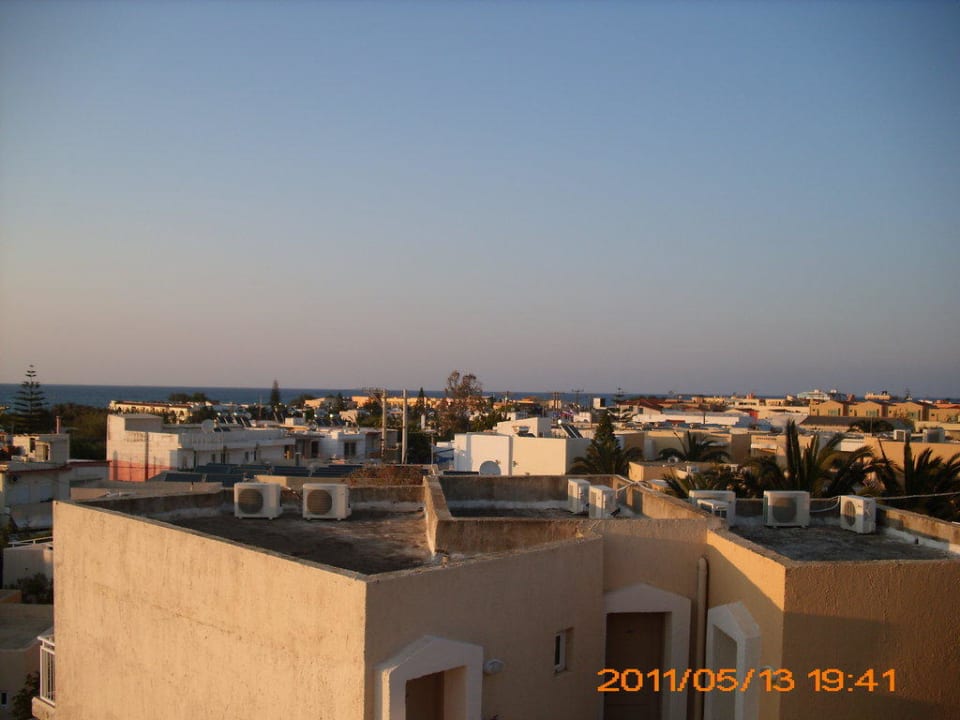Ausblick Zimmer 366 Nefeli Hotel Rethymno