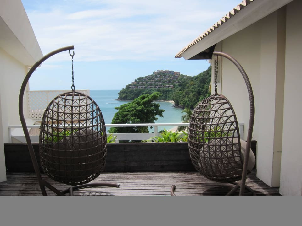 Ausblick auf den hoteleigenen Strand Cape Panwa Hotel