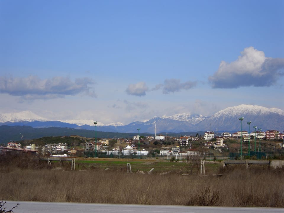 Berge mit Schnee Aydinbey Kings Palace & Spa