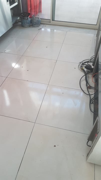 Hinter der Snackbar früh um 11 wird nicht gereinigt Well Palace Side