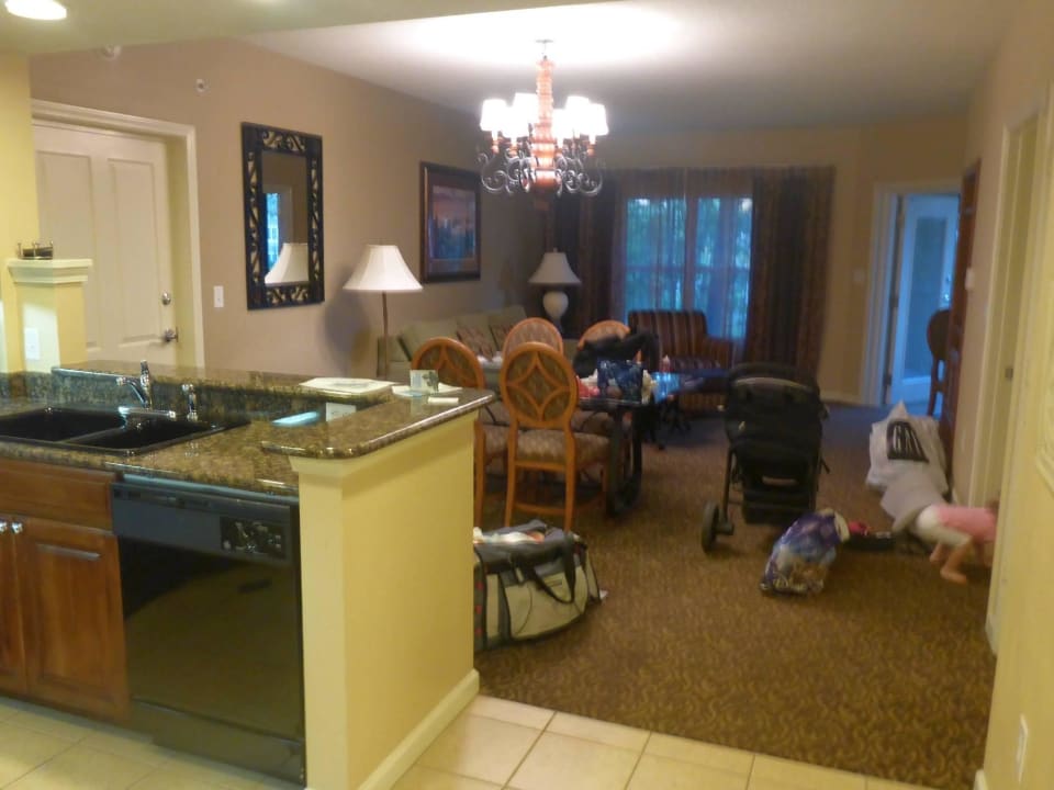 Wohnzimmer Hotel Hilton Grand Vacations Club on International Drive