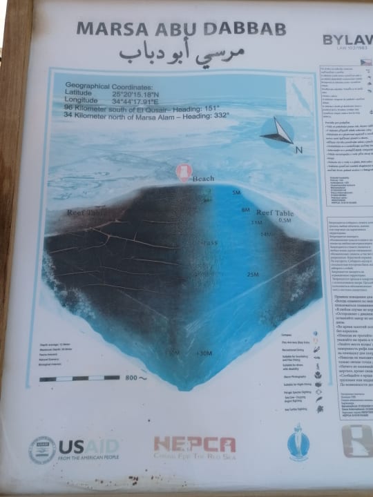 Strand Malikia Resort Abu Dabbab