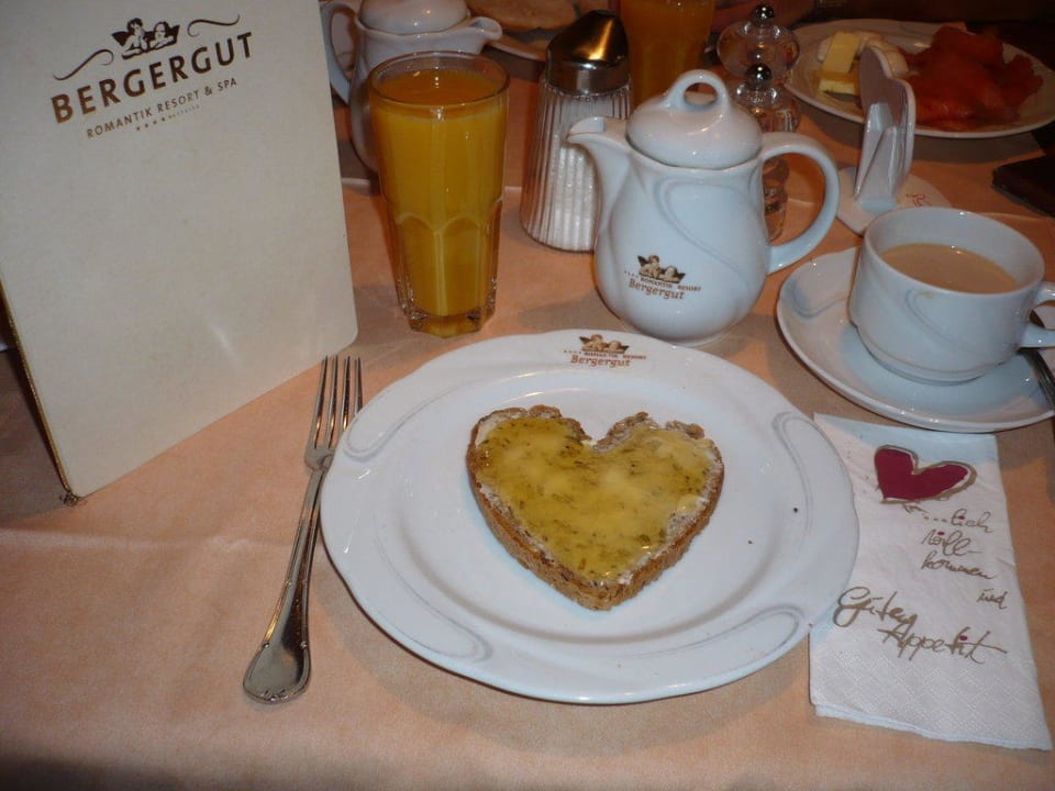 Frühstücksbuffet Bergergut - Das Genießerhotel für Paare