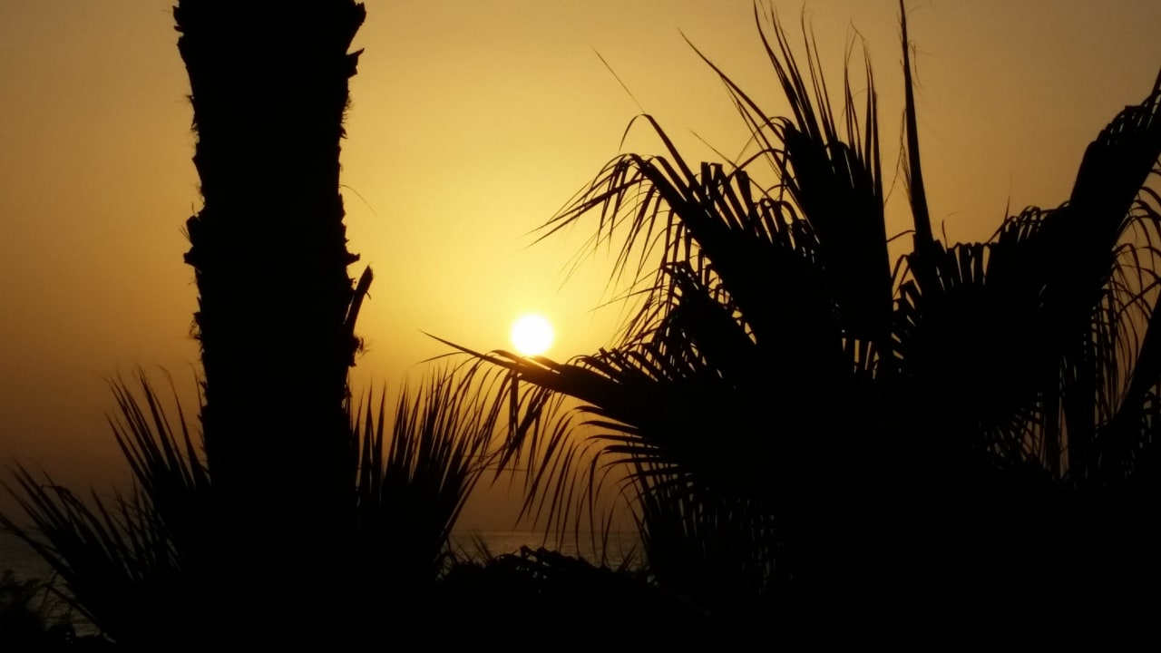 Sonnenuntergang  Hotel Grand Side