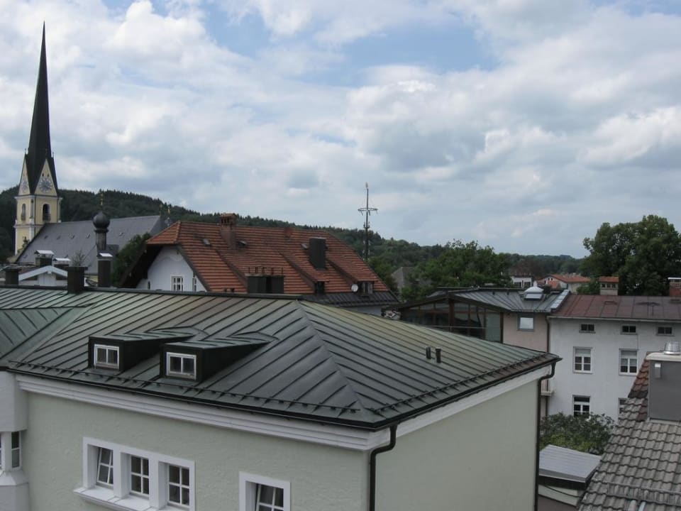 Ausblick vierte Etage  Hotel Bayerischer Hof
