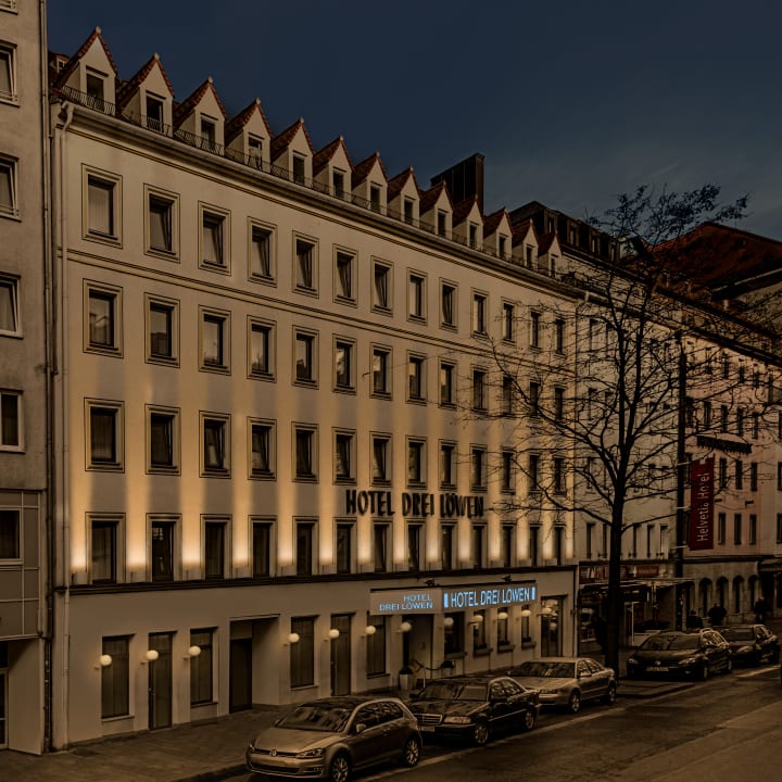 Außenansicht Hotel Drei Löwen