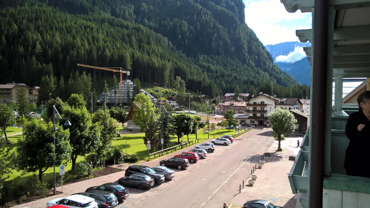 Balkonblick Schlosshotel Dolomiti