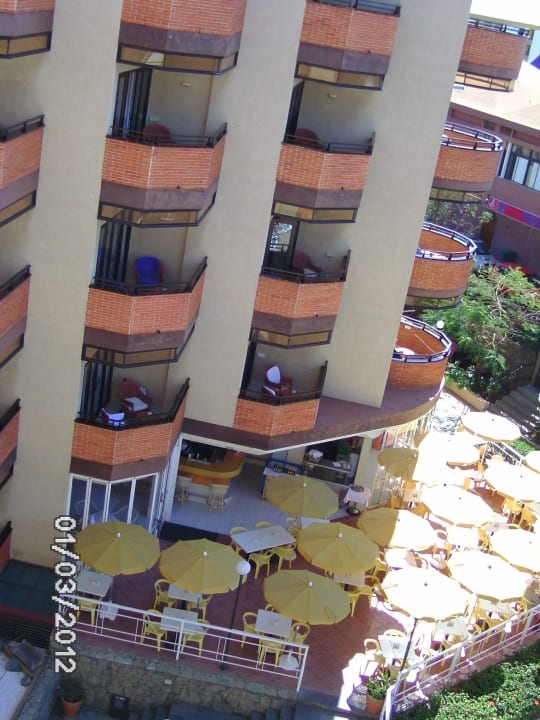 Blick zum Pool MUR Hotel Neptuno Gran Canaria