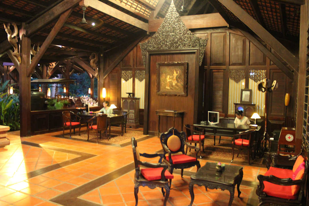 Rezeptionsbereich Angkor Village Resort