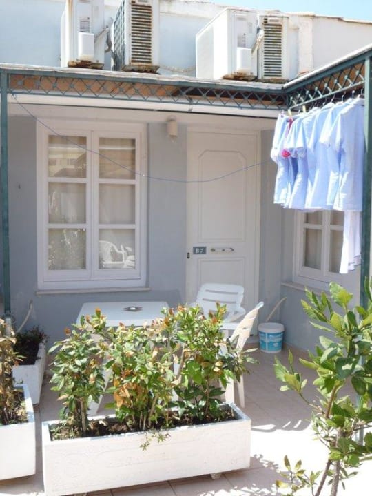 Appartmentzimmer Eingang im Haupthaus Hotel Ionian Princess & Thinalos