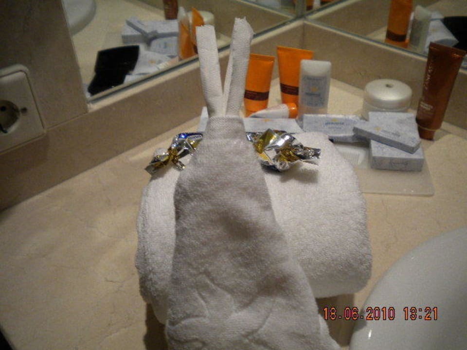 Dekoration im Bad Iberostar Selection Fuerteventura Palace