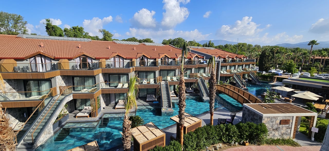 Ausblick Club Tuana Fethiye