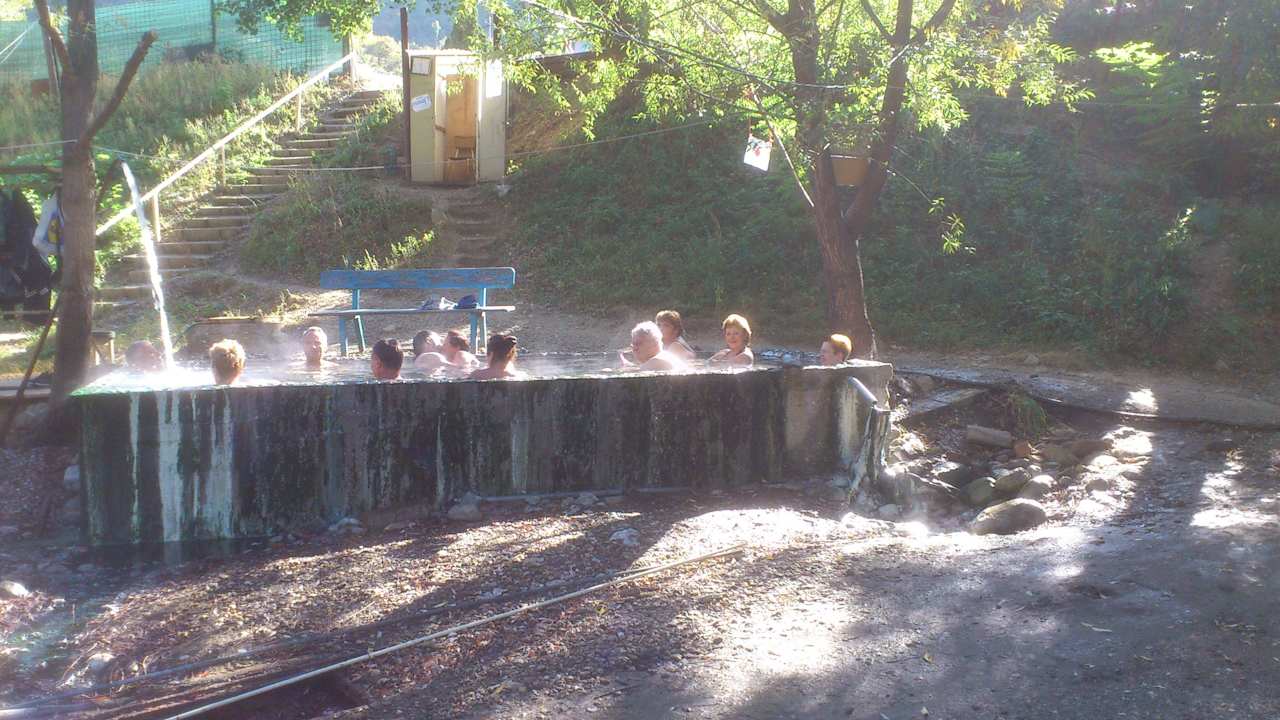 Eines der vielen Thermalbäder Pensiune Safrane