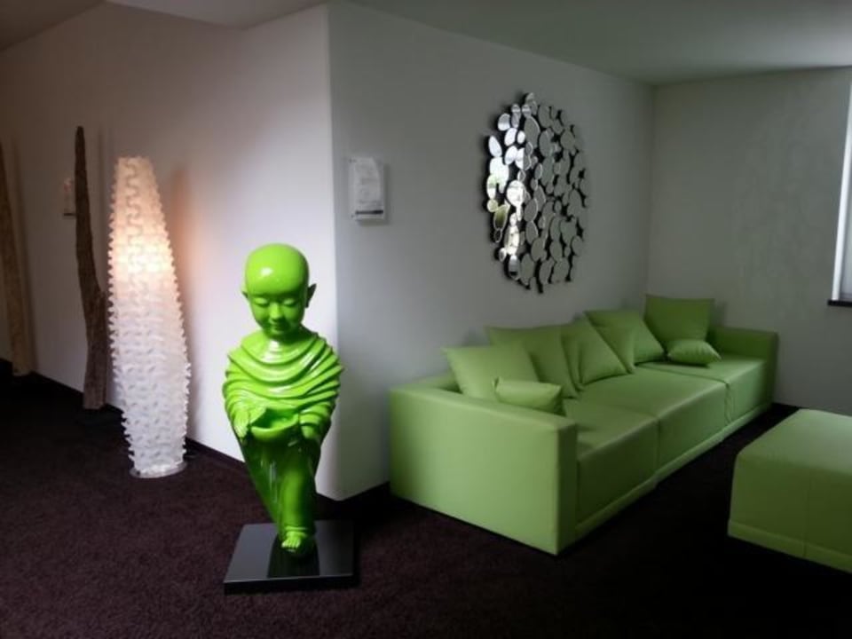 Im Zwischengang Nebengebäude/Haupthaus LIFESTYLE Resort Zum Kurfürsten